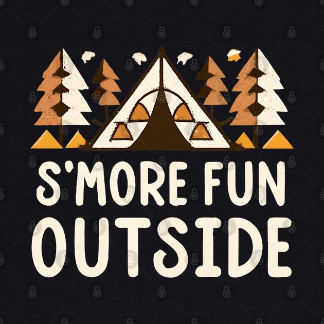 Smores fun outside by NomiCrafts